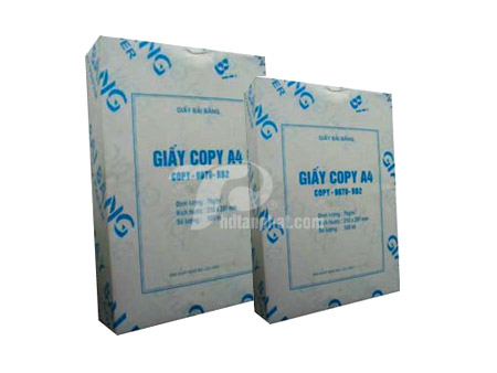 Giấy Bãi Bằng vỏ trắng A4 70